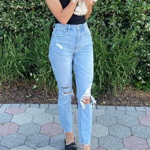 Abercrombie & Fitch The skinny high rise curve love size 25 (0r)